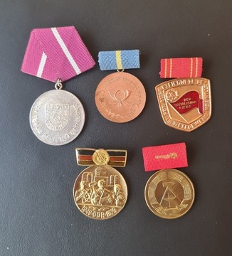 Medale NRD Zestaw