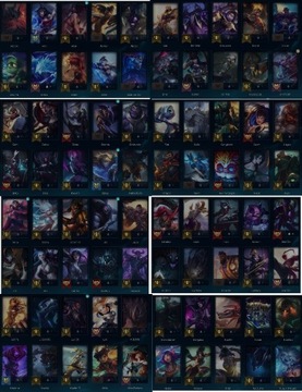 League of Legends EUW GOLD 152 champs, 73 skins