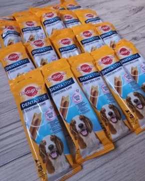 Pedigree DentaStix 77g 100 opakowań 