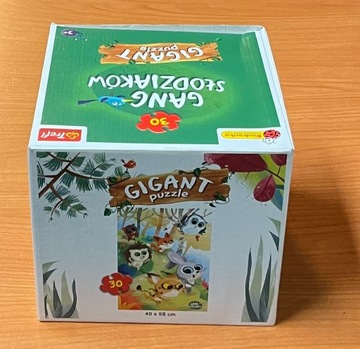 Gigant Puzzle Gang Słodziaków 30 elementów 58x40cm