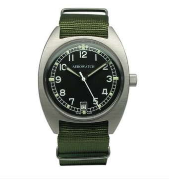 ZEGAREK AEROWATCH MILITARY W10 SWISS MADE jak CWC