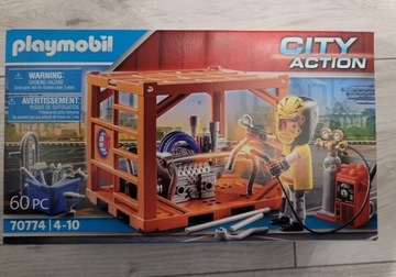 Playmobil City Action 70774 - Produkcja kontenerów