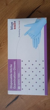 Rękawiczki nitrylowe rozmiar S 