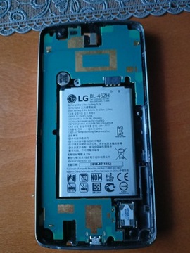 LG k8 LTE płyta główna + bateria + klapka 