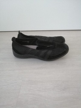 Adidasy czarne buty sportowe Pavers r. 36