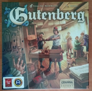 Gutenberg Granna Expert gra planszowa folia
