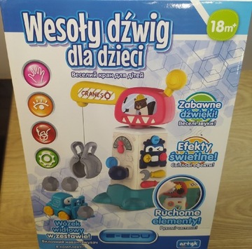 Zabawka Wesoły Dźwig 