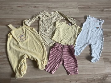 Komplet, zestaw ubranek niemowlęcych 56-68 cm