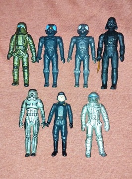 7 x figurka Star Wars PRL bootleg Gwiezdne Wojny