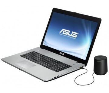 Laptop ASUS N76VZ-V2G-T1112H  17 cali duzy ekran