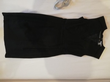 Sukienka czarna klasyczna, h&m roz 34