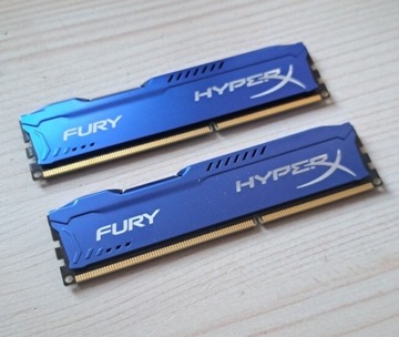 Pamięć RAM HyperX Fury DDR3, 8 GB, 1600MHz, CL10