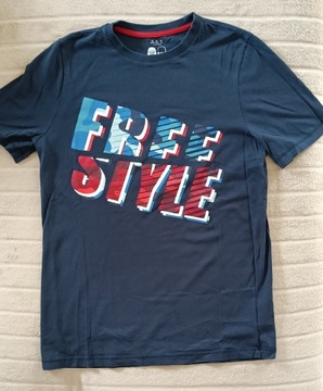 T-shirt FREE STYLE bawełna F&F r. 170/176