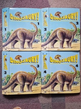 Dinozaury! - kompletna kolekcja czasopisma DeAgostini (1994-1996, unikat)