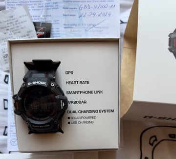 Casio G-SHOCK GBD-H2000-1AER ideał, gwarancja