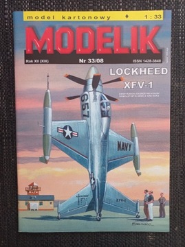 Modelik 2008/33 LOCKHEED XFV-1 + LASERY