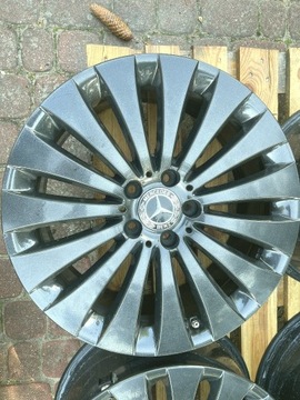 Felgi 18" MERCEDES W213, czarne, pół-połysk