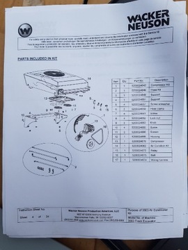 Wacker Neuson 3503 kompletna klimatyzacja NOWA