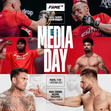 Bilety na Media day - Fame MMA 19