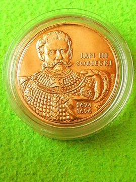 2 ZŁ 2001 JAN III SOBIESKI UNC