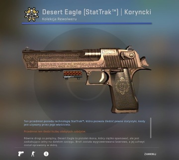 CSGO Desert Eagle (StatTrak) | Koryncki FT