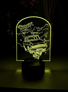 HARRY POTTER  LAMPKA LED NOCNA 3D