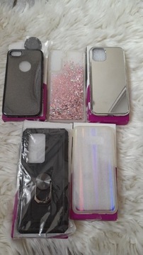 Zestaw Etui 5szt ,Nalia ,  do iPhone  (372&)