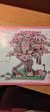 Mini klocki drzewo sakura / nie lego