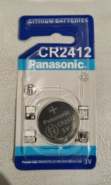 Bateria CR2412 panasonic