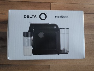 Ekspres kapsułkowy Delta Q MILKQOOL mini 20 bar czarny