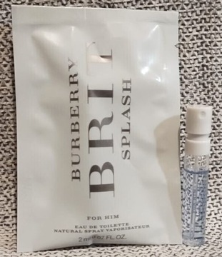 Burberry Brit Splash for Him próbka 2 ml x5 -10 ML
