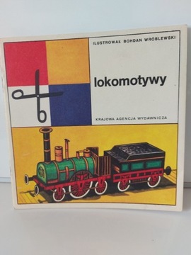 KOLOROWANKA/WYCINANKA  LOKOMOTYWY PRL 1981r