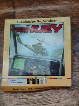 Gra na Commodore64 SUPER HUEY Ariolasoft
