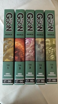 THE GOON KOLEKCJA #1,2,3,4,5 -NAKŁAD WYPRZEDANY! UNIKATY! 