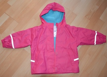 Różowa kurtka dla dziewczynki, rozmiar 98-104