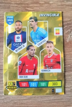 Panini FIFA 365 2023 Rare Top Master 5 Invincible