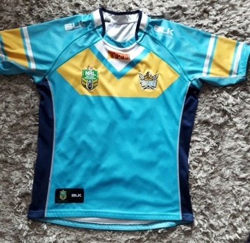 Koszulka rugby Gold Coast Titans BLK