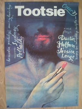 Tootsie Wałkuski 1984 plakat filmowy plakat PRL