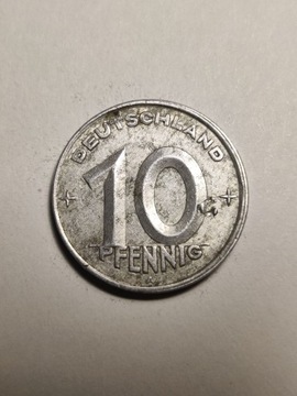 Niemcy NRD 10 pfennig 1949 #200