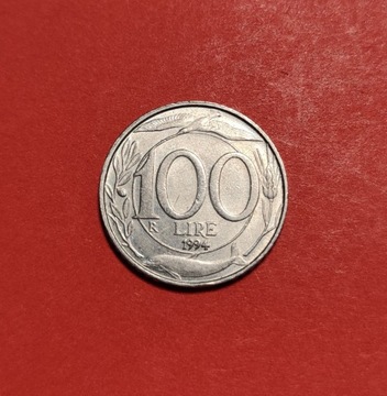 Moneta 100 lirów 1994, Włochy