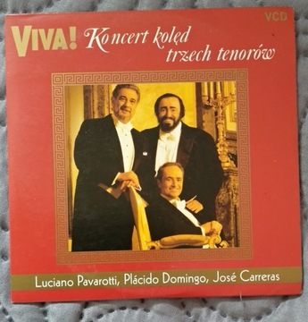 Koncert kolęd Pavarotti Domingo Carreras Film VCD