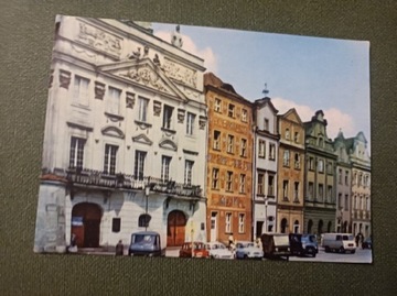 Pocztówka lata 1957   Poznań Stary Rynek