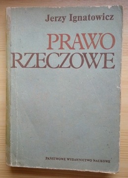  Prawo rzeczowe Jerzy Ignatowicz