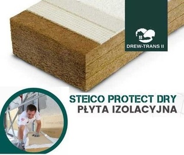 Steico Protect Dry płyty pod tynk, wełna drzewna