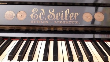 Pianino Ed. Seiler Berlin Liegnitz