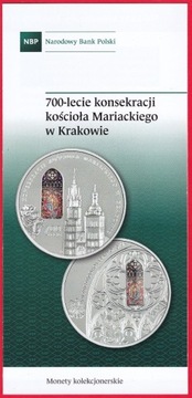 700-lecie kościoła Mariackiego w Krakowie - 50 zł