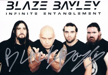 Blaze Bayley autograf IRON MAIDEN