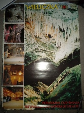 plakat kopalnia soli Wieliczka 47cm x 65 cm