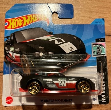 Hot Wheels 15 Mazda mx5 miata - HKH87