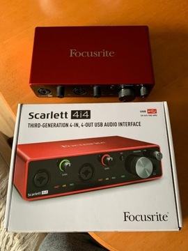 Focusrite Scarlett 4i4 3th Gen